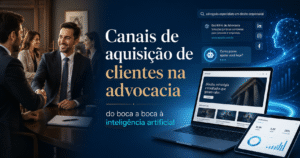 canais de aquisição de clientes na advocacia